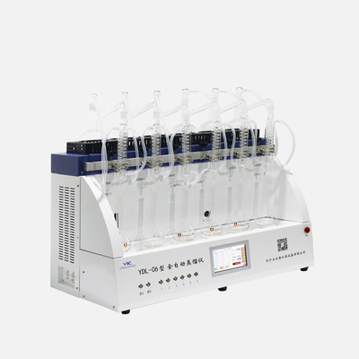وحدة التقطير الأوتوماتيكية ISO 2-10ml / Min ، أداة تقطير مبرد الماء