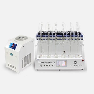 وحدة التقطير الأوتوماتيكية ISO 2-10ml / Min ، أداة تقطير مبرد الماء