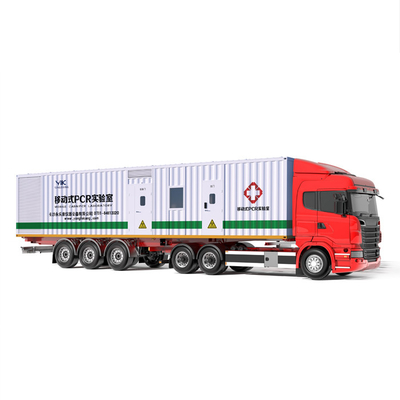 40Ft Mobile PCR Lab لتضخيم تحضير Mastermix استخراج الحمض النووي الريبي