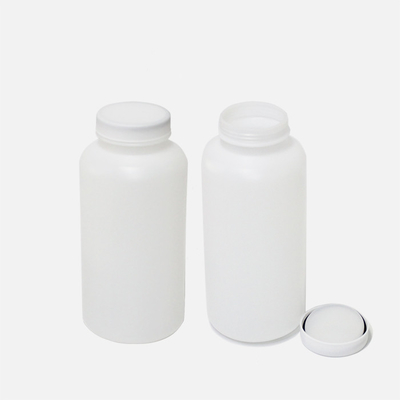 مستهلكات معمل زجاجات HDPE البلاستيكية 2000 مل / 1000 مل / 500 مل
